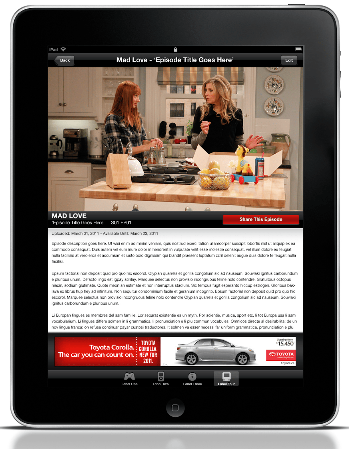 Graphic depicting a hexagonal cropped photo of an interior room design with grid lines along its borders.