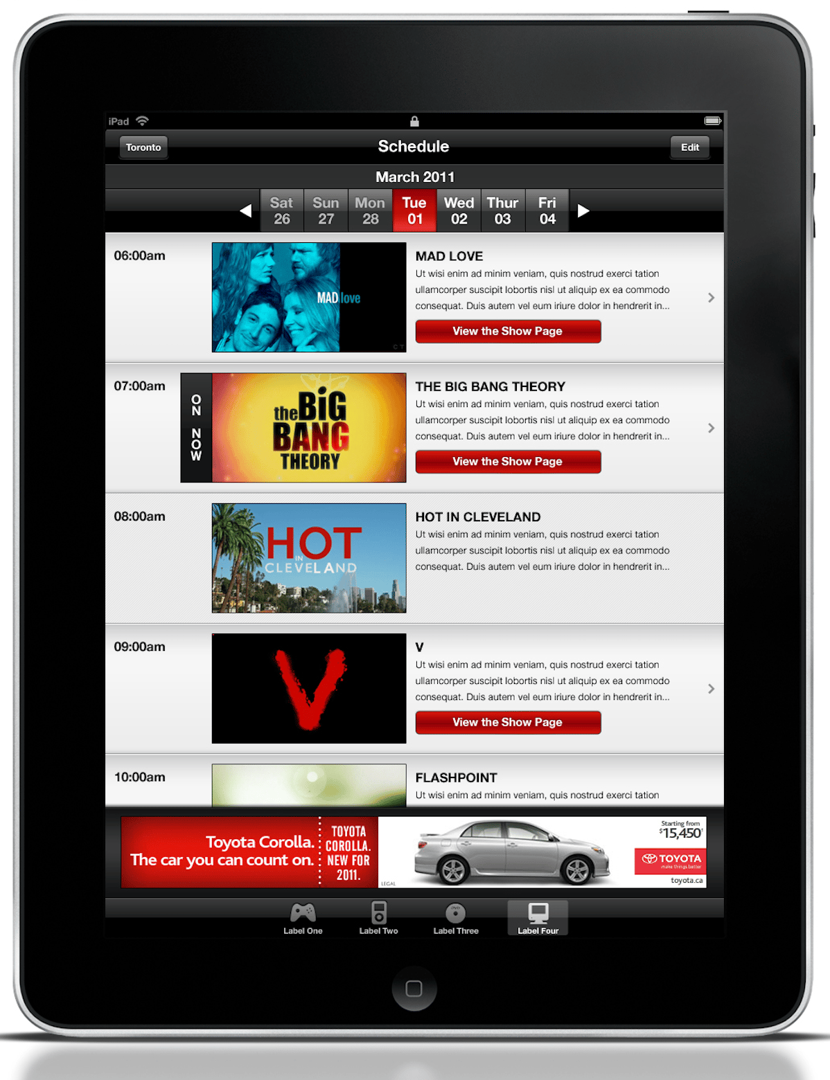 Graphic of a typography specimen showing the alphabet and numerals on top of a dark gray background.