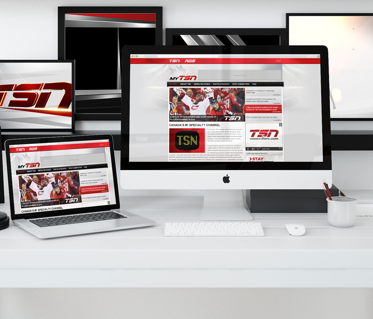 Anders brand wordmark in white placed on top of an image of a modern interior design.