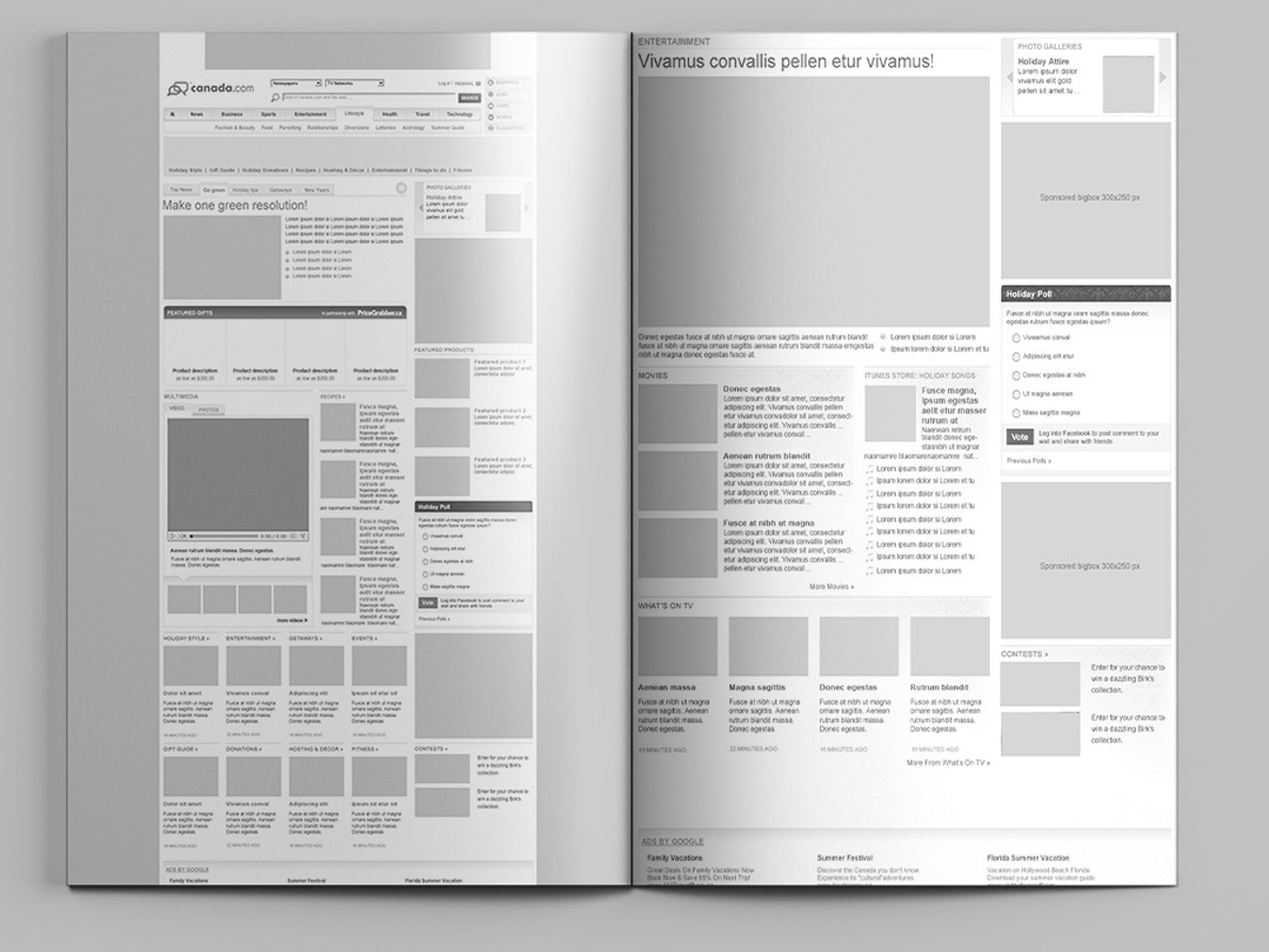Graphic of a typography specimen showing the alphabet and numerals on top of a dark gray background.